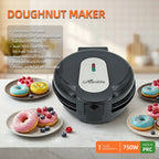 Greenlife Doughnut Maker Durable Aluminium Sandwich Plates Non-Stick Coating Oil Free Heat Resistant Low fat
