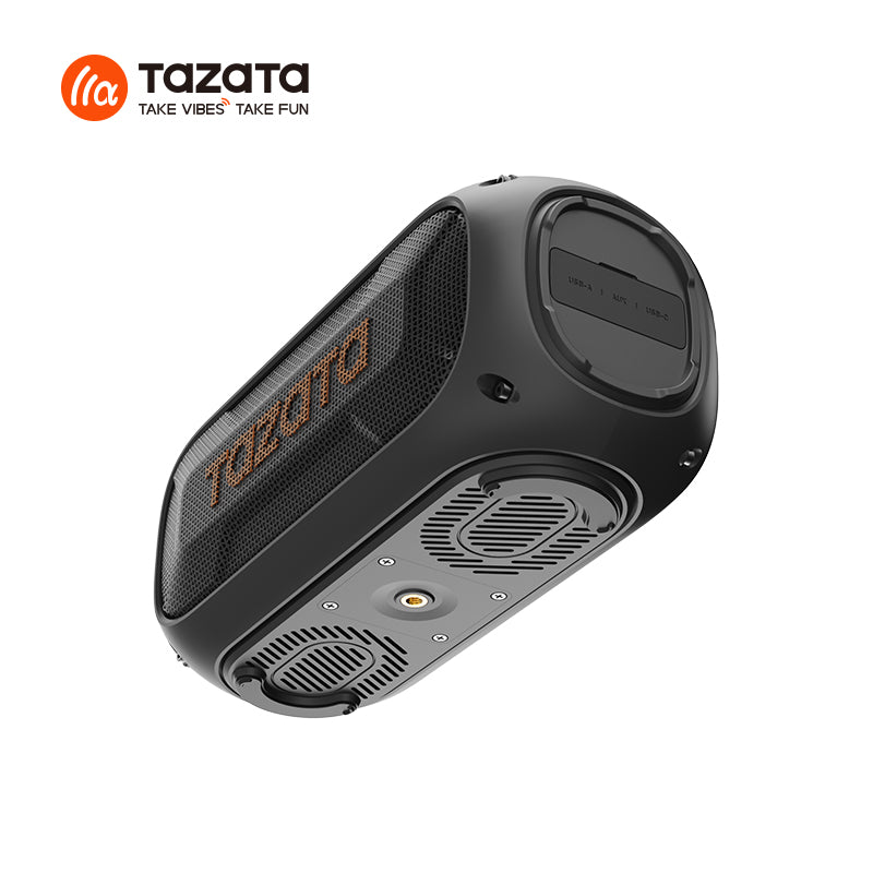 tazata VOXLUME IX-Portble IPX7 Waterproof rated Wireless Bluetooth Speaker with LED Panel Lumens with Torch lighting