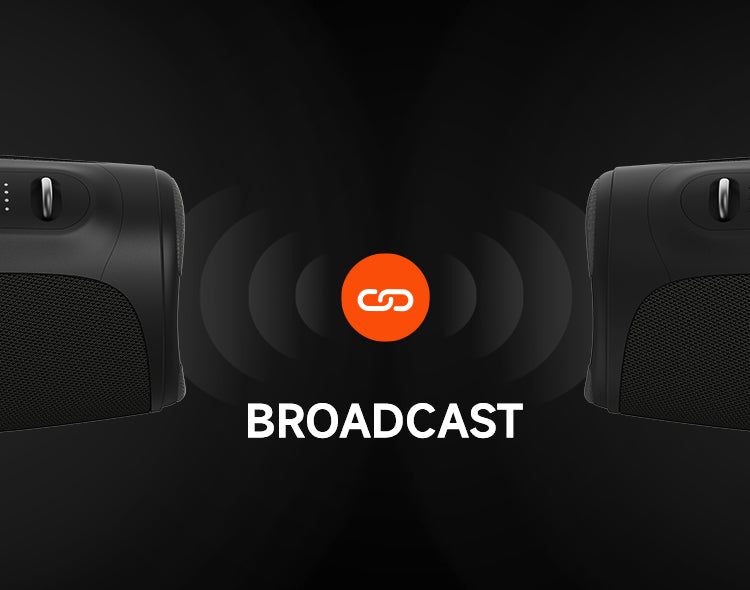 TAZATA BOOMBLAST MINI Portable Bluetooth Party Speaker with IPX7 Waterproof and Broadcast Multi-Connection