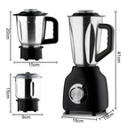 750W 3-in-1 multifunctional blender set with stainless steel jar - product image 2
