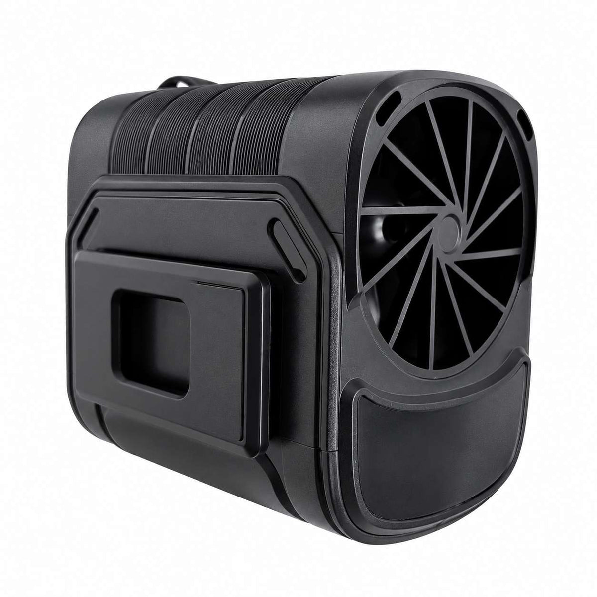 Portable waist fan with ice-ceramic cooling – view 2
