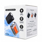 Portable waist fan with ice-ceramic cooling – view 7