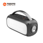 tazata VOXLUME IX-Portble IPX7 Waterproof rated Wireless Bluetooth Speaker with LED Panel Lumens with Torch lighting