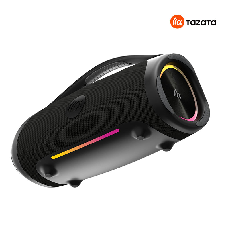 TAZATA BOOMBLAST MAX IPX7 portable Bluetooth Speaker Waterproof Wireless Party Stereo With 4 To 10 Hours Battery Life