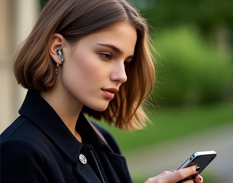 TAZATA TAURUS V Bluetooth 5.4 Wireless Earbuds – -42dB Active Noise Cancellation