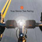 TAZATA GoClip IX Bluetooth speakers with TWS stereo pairing for cycling