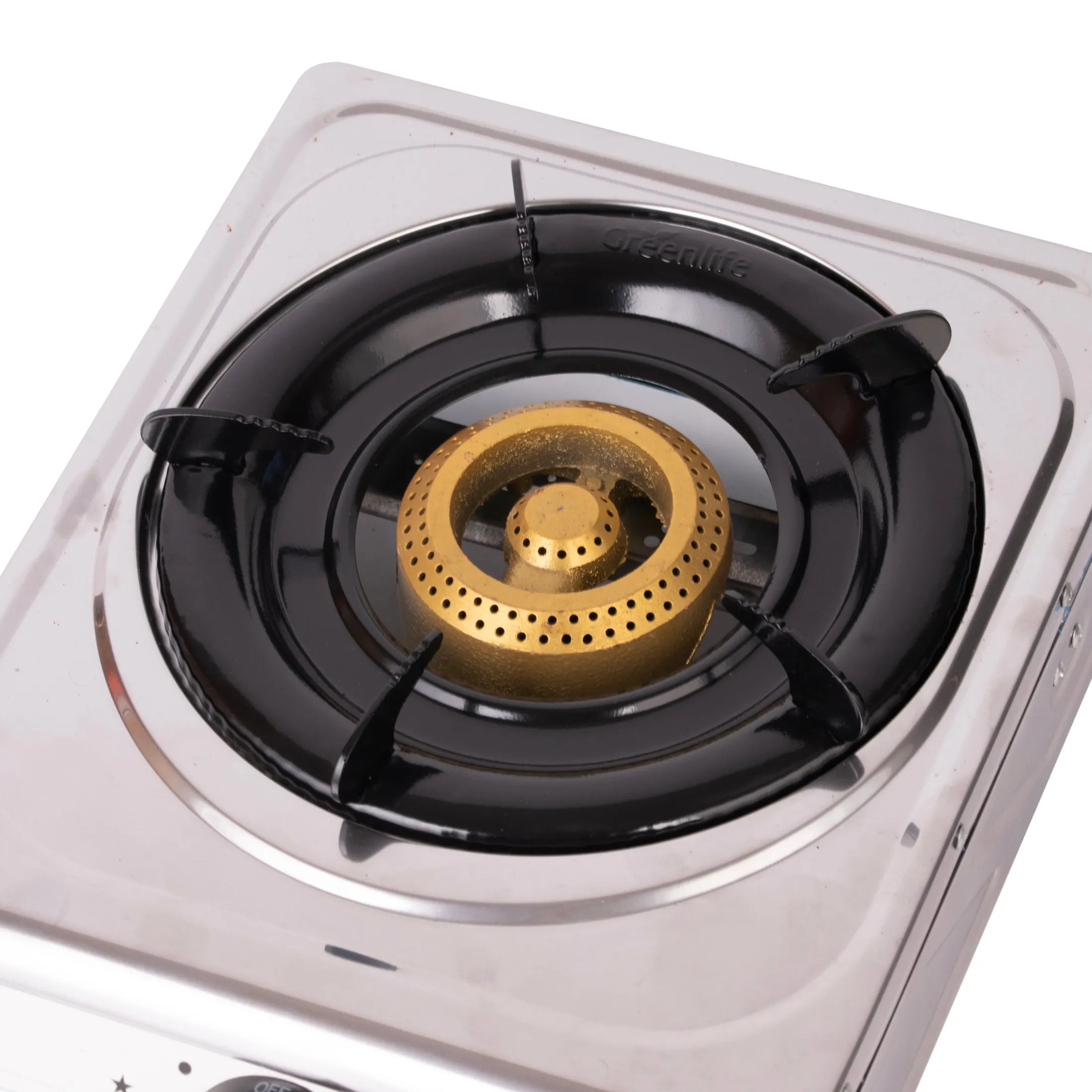 Greenlife Stainless Steel Single Burner high-power Cosmo Burner Auto ignition LPG gas stove Easy cleaning gas cooker