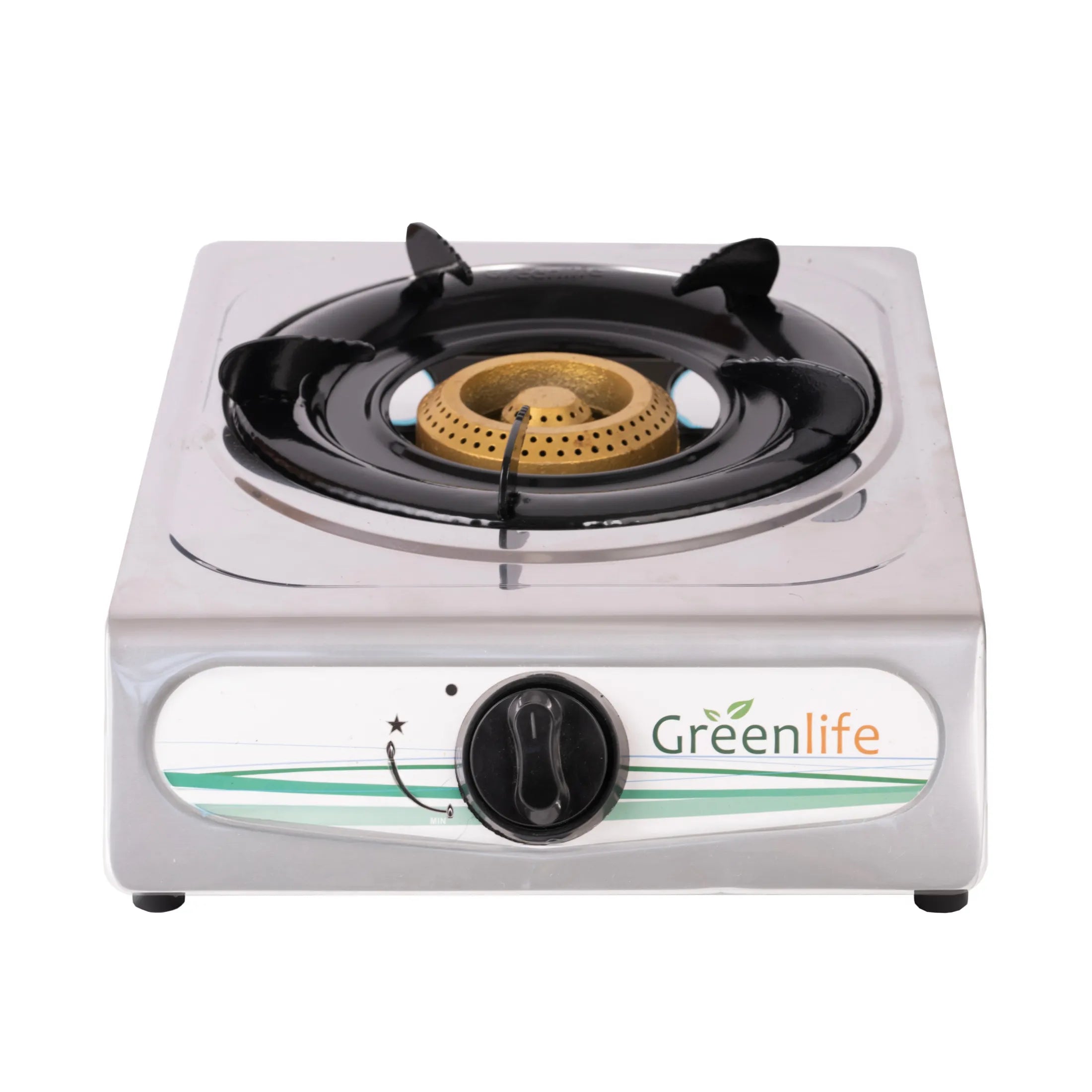Greenlife Stainless Steel Single Burner high-power Cosmo Burner Auto ignition LPG gas stove Easy cleaning gas cooker