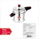 Greenchef Evok Aluminium Pressure Cooker 10L Virgin Aluminum Multipurpose Safety Plug Large Capacity 1 Year Warranty