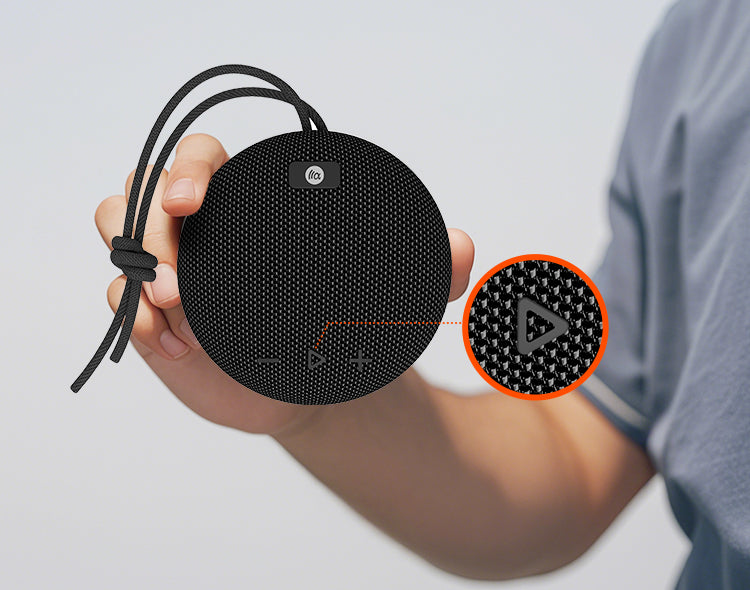 TAZATA PALM 5 Portable Bluetooth Speaker IPX7 Waterproof With Built In Microphone