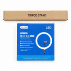 26CM LED Ring Fill Light with Phone Holder & Tripod Stand – Adjustable Beauty Light for Live Streaming, Photography & Video