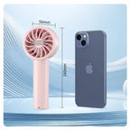120-level rechargeable handheld fan with cooling function – view 3