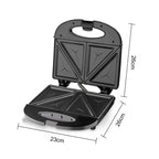 Greenlife Sandwich Maker Toaster Non-Stick plates Oil Free Toasting low fat durable