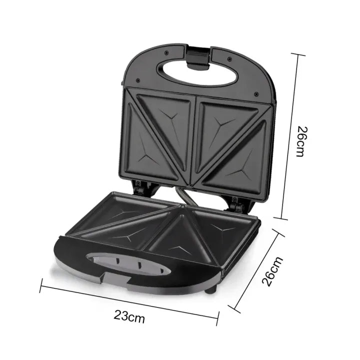 Greenlife Sandwich Maker Toaster Non-Stick plates Oil Free Toasting low fat durable