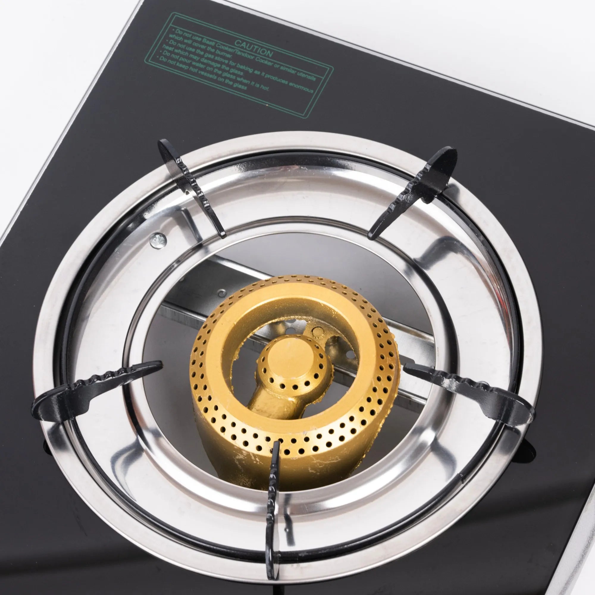 Greenlife UNIC Single Burner Glass Top Safe Gas Cooker Efficient stove Easy Cooking Instant Ignition High powered Cosmo Burner