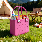 EVA waterproof hollow beach tote bag - product image 3