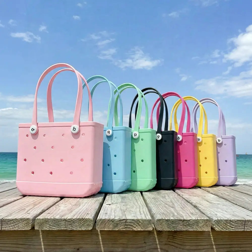 EVA waterproof hollow beach tote bag - product image 2
