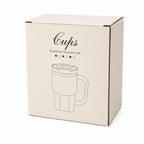 Solo Sip 360ml Stainless Steel Insulated Tumbler with Handle, stainless steel Straw - Dual Drinking Modes Hot & Cold Travel Mug