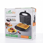 Greenlife 750W Electric Waffle Maker