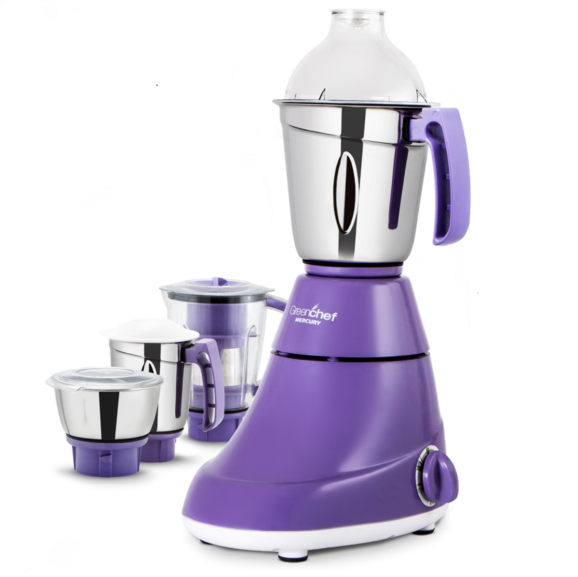Greenchef Mixer Grinder Mercury Plus 1HP stainless steel 4Jars powerful motor fast blender