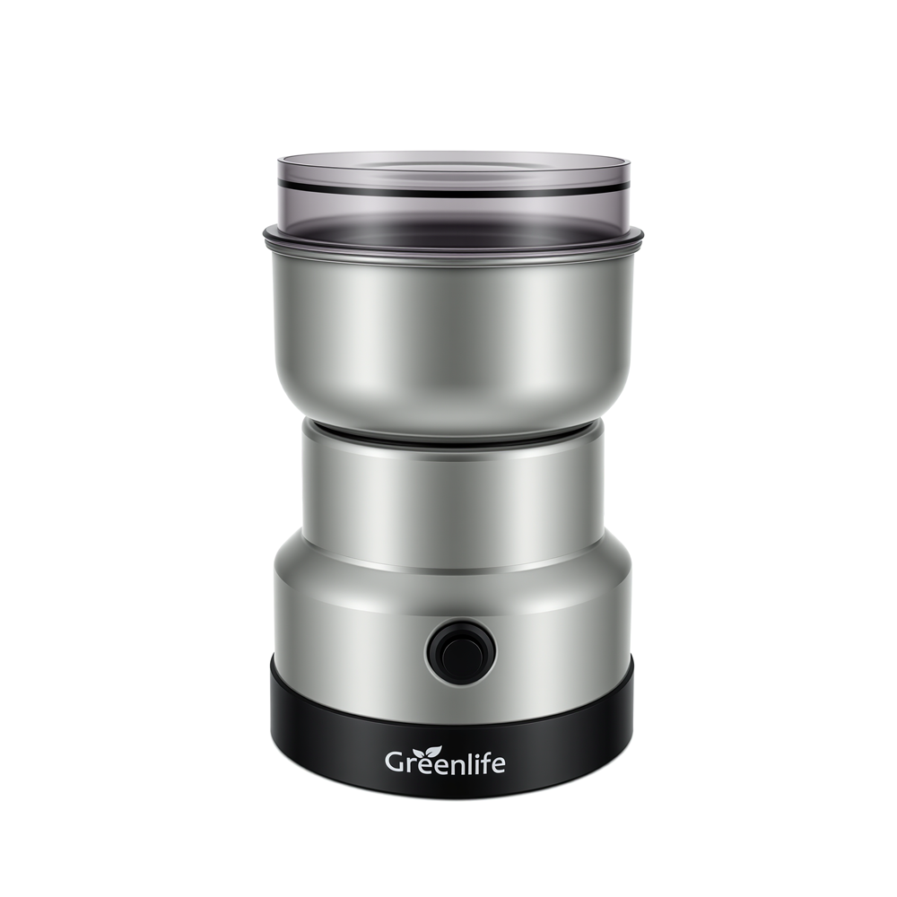Greenlife Electric Coffee & Spice Grinder 300W | Stainless Steel Blender for Coffee, Nuts, Herbs & Spices