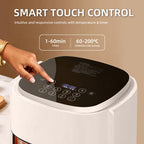 4.5L Smart Touch Multi-Function Air Fryer with Glass Pot Oil Free Cooking, High-Speed & Time-Saving