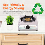 Greenlife Stainless Steel Single Burner high-power Cosmo Burner Auto ignition LPG gas stove Easy cleaning gas cooker