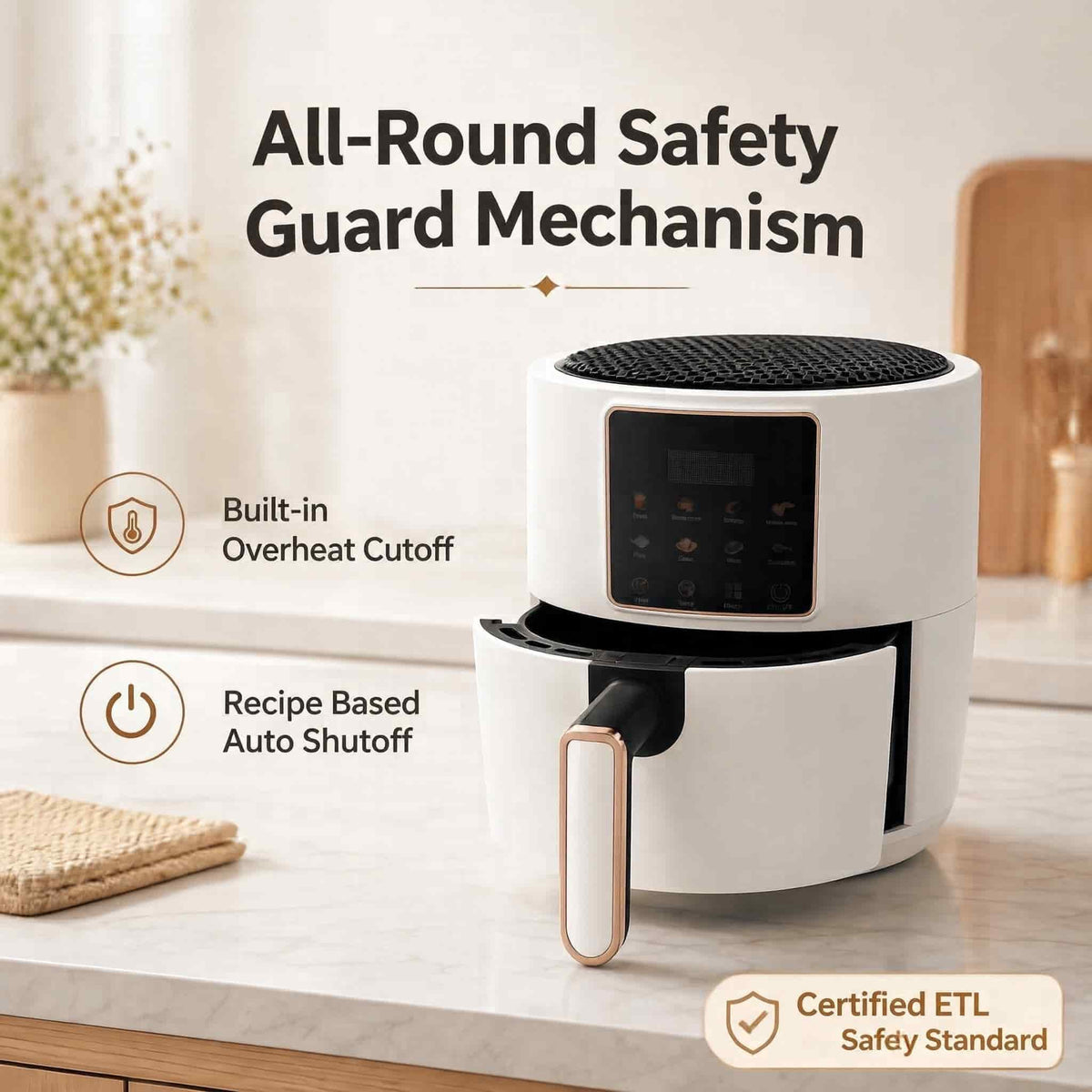 Silver Crest 7L digital air fryer 1300W