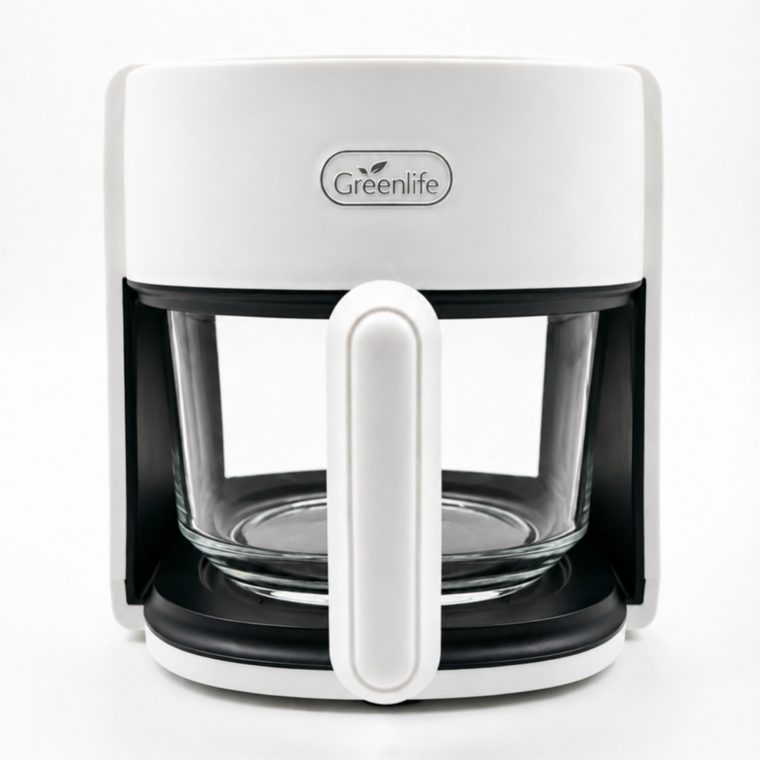 Greenlife 4.5L Smart Touch Multi-Function Air Fryer with Glass Pot Oil Free Cooking, High-Speed & Time-Saving