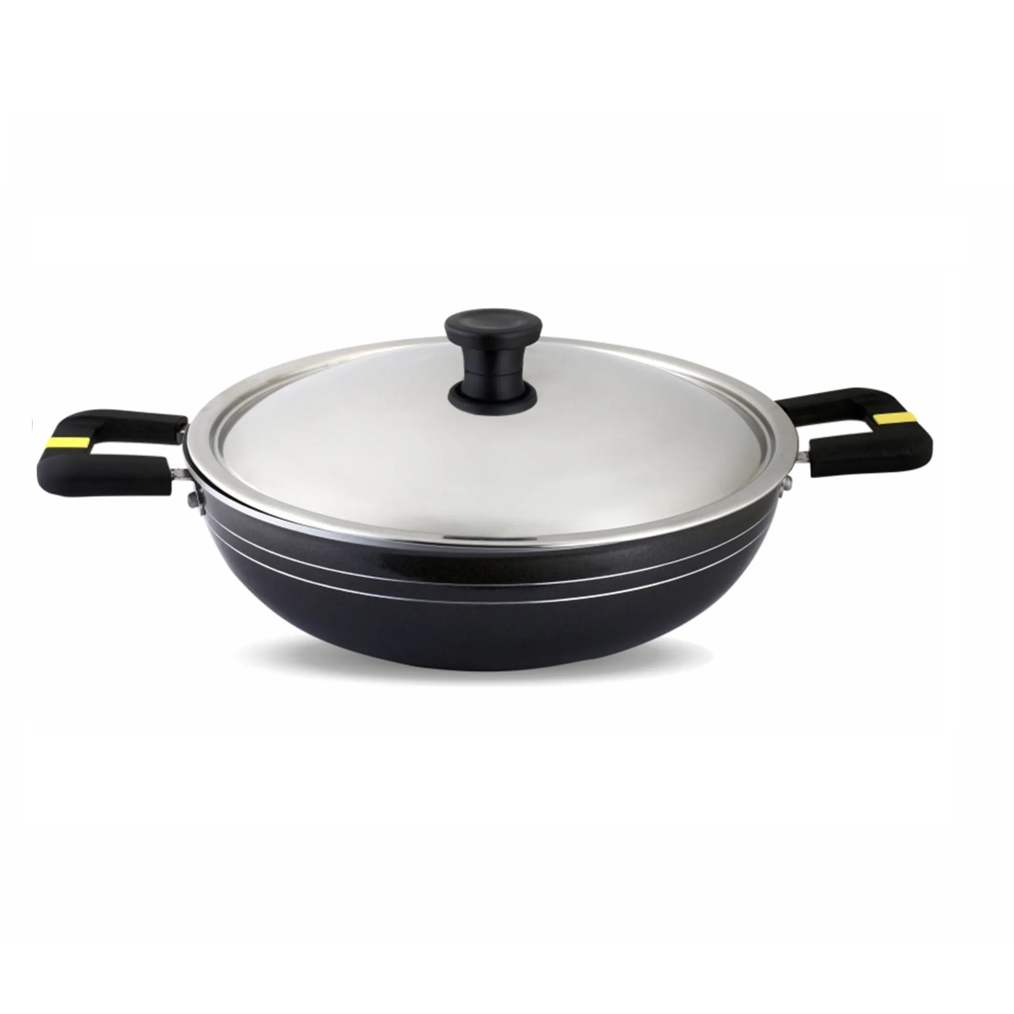 Greenchef Kadai 230mm Evok Aluminium Pot Non-stick Pan Multi Functions 1 Year Warranty