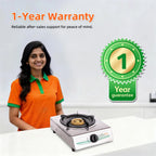 Greenlife Stainless Steel Single Burner high-power Cosmo Burner Auto ignition LPG gas stove Easy cleaning gas cooker