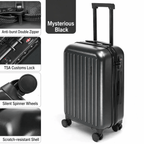 GoinC Primeval Forest Series Lightweight Triple-Layer Bayer PC Hard Shell Spinner Luggage with TSA Customs Lock