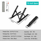 Portable foldable carbon steel laptop stand - product image 3