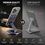 All-metal 360 degree rotating phone and tablet stand - product image 3