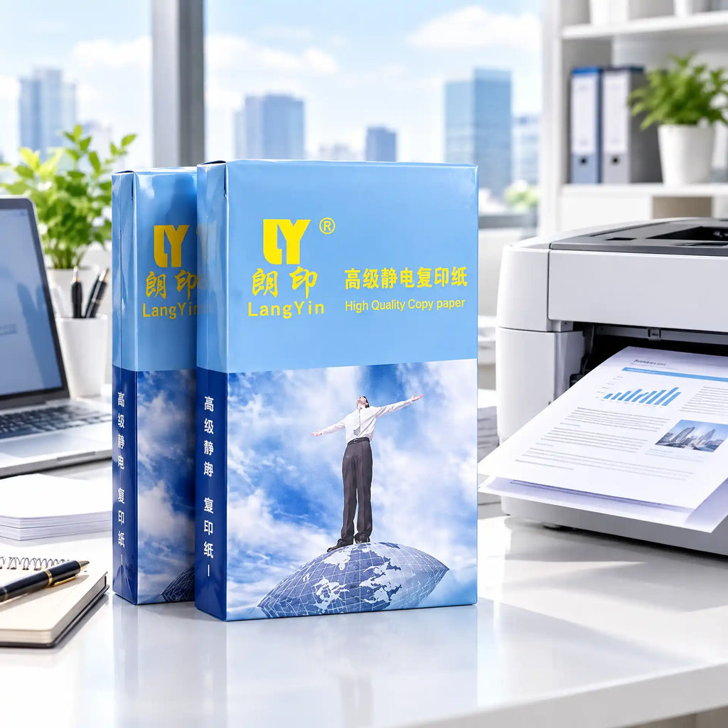 80 GSM Natural Wood Pulp High Quality Copy Paper – view 2