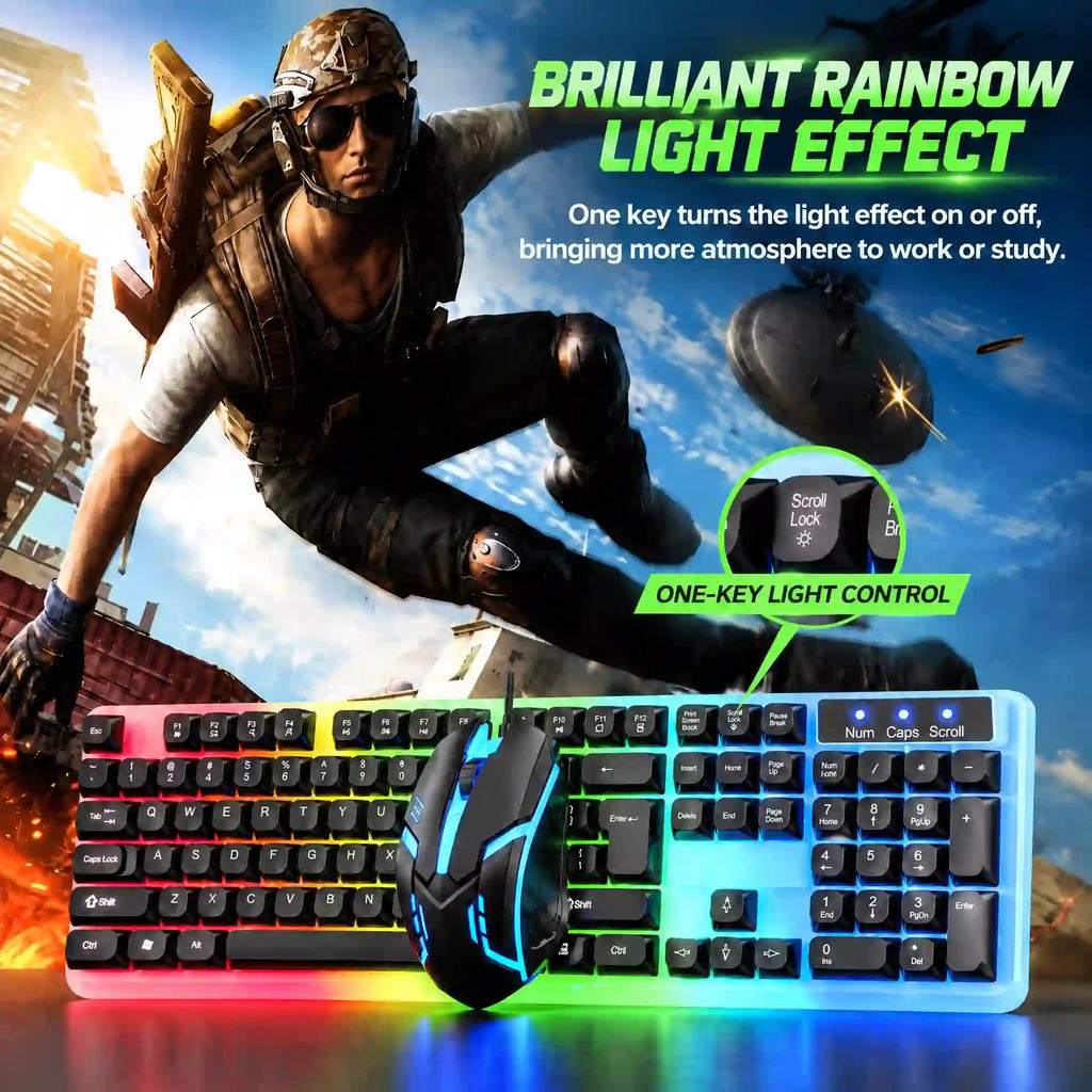 RGB Gaming Keyboard & Mouse Set – view 4