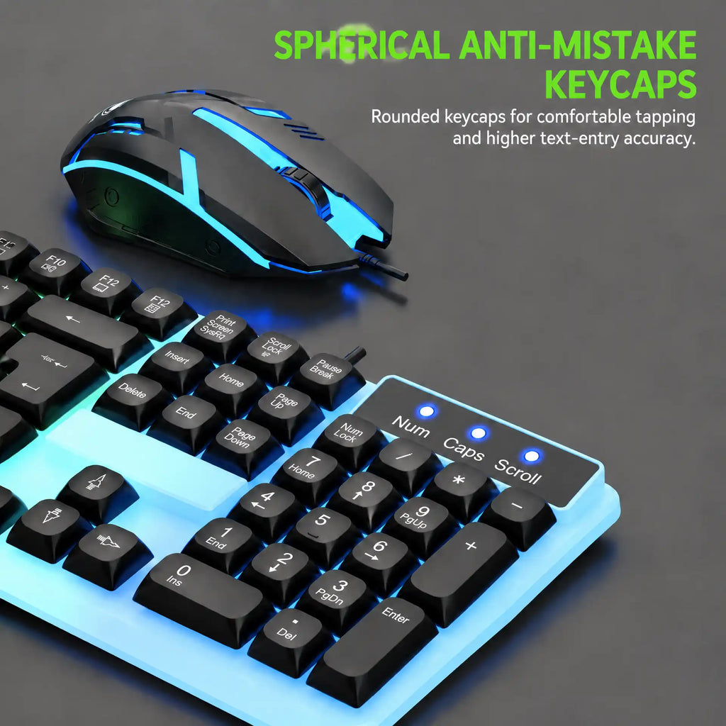 RGB Gaming Keyboard & Mouse Set – view 2