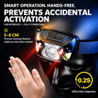 Lightweight Motion-Sensor LED Headlamp with 6 Light Modes, Red & White Side Lights, USB Type-C – view 3
