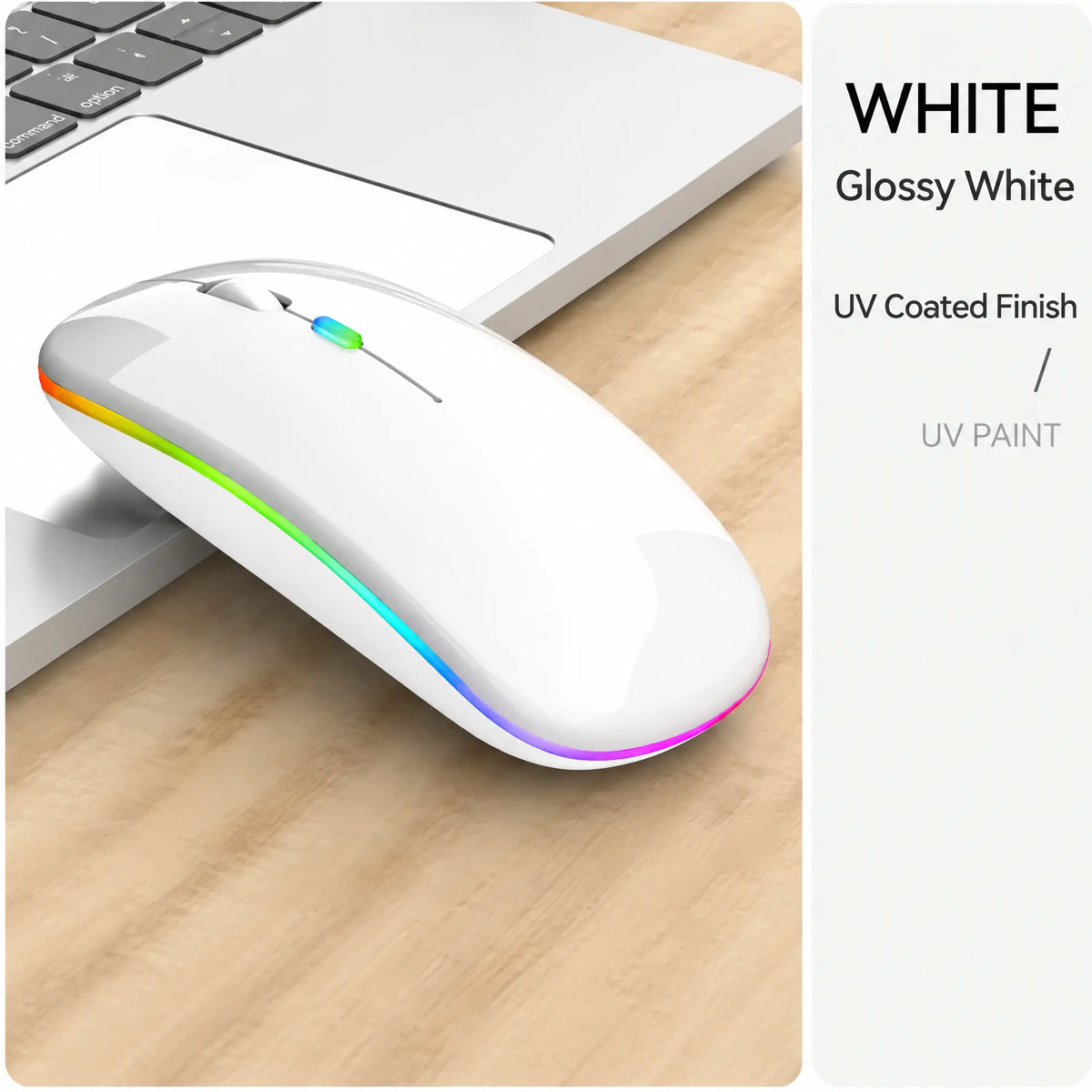 RGB Dual-Mode Rechargeable Wireless Mouse – view 3