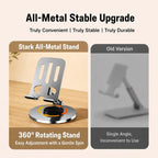 All-metal 360 degree rotating phone and tablet stand - product image 5