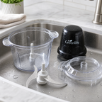 Greenlife 2L Electric Food Processor | Vegetable & Meat Grinder glass bowl