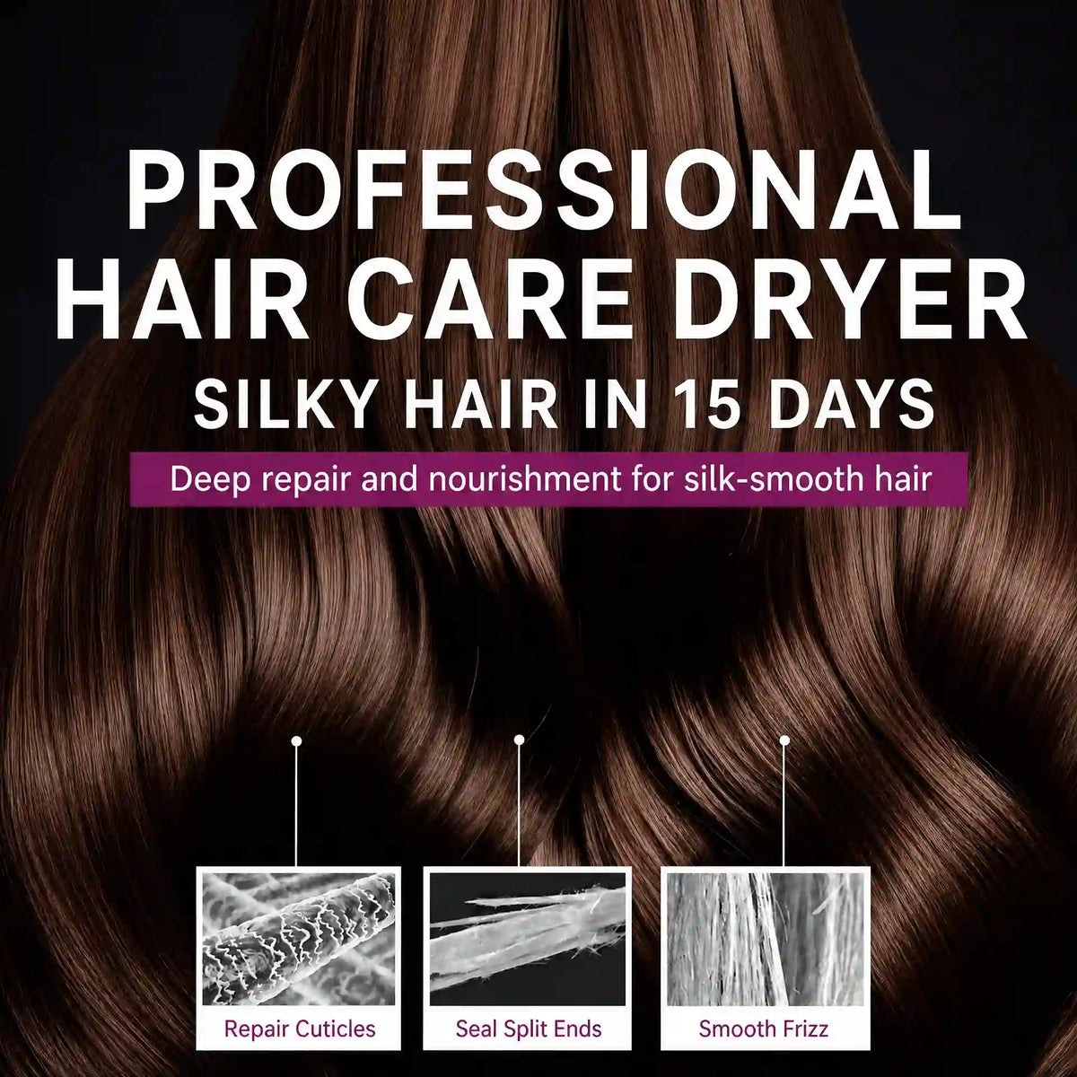 Professional high-speed ionic hair dryer - product image 5