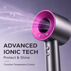 Professional High-Speed Hair Dryer with Ultra-Fast Drying and Ionic Care
