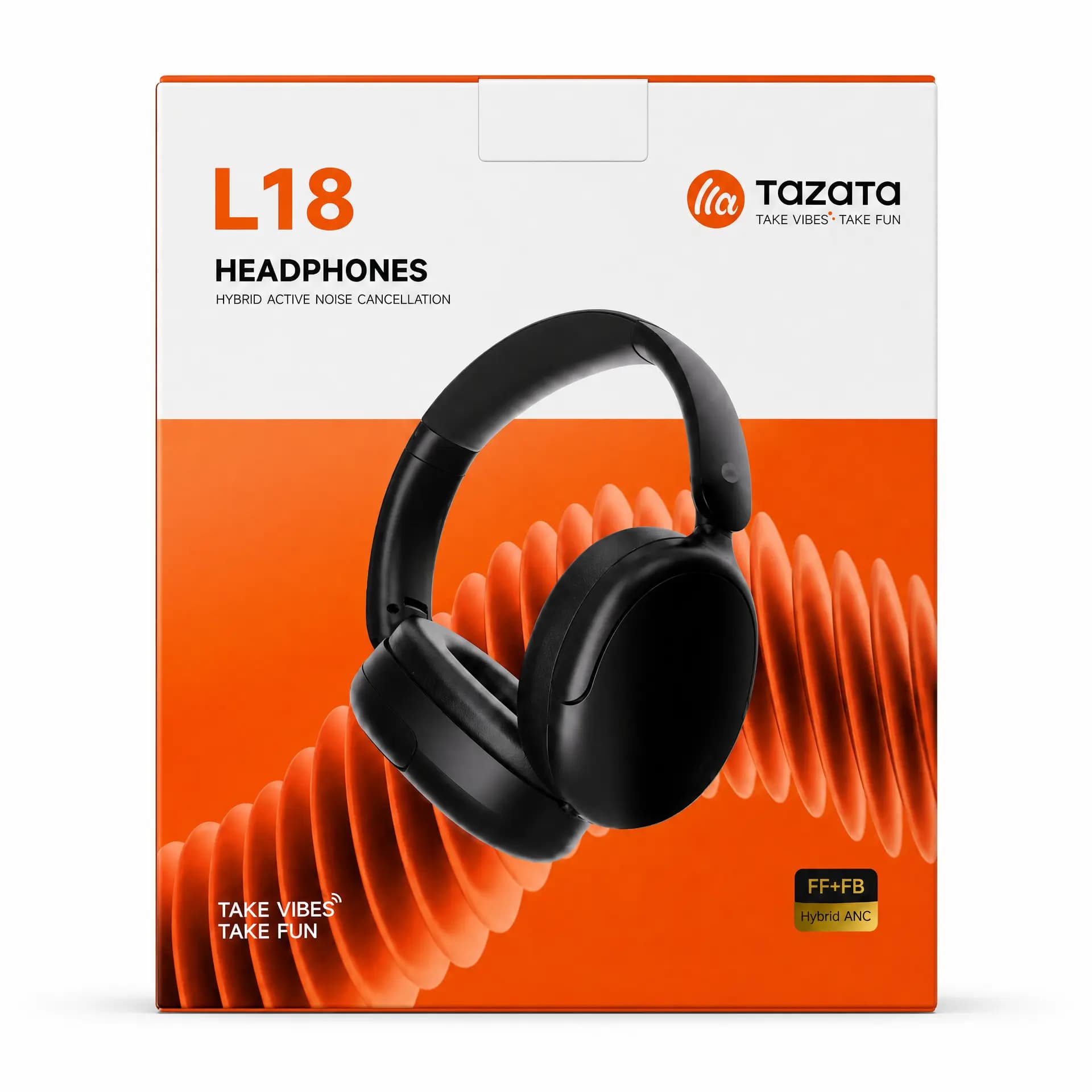 TAZATA L18 Wireless Noise Cancelling Bluetooth Headphones