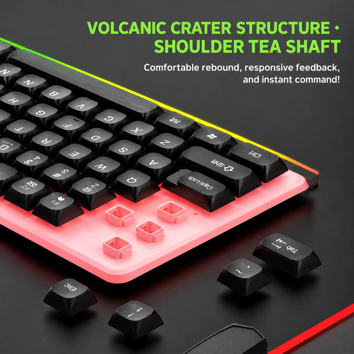 RGB Gaming Keyboard & Mouse Set