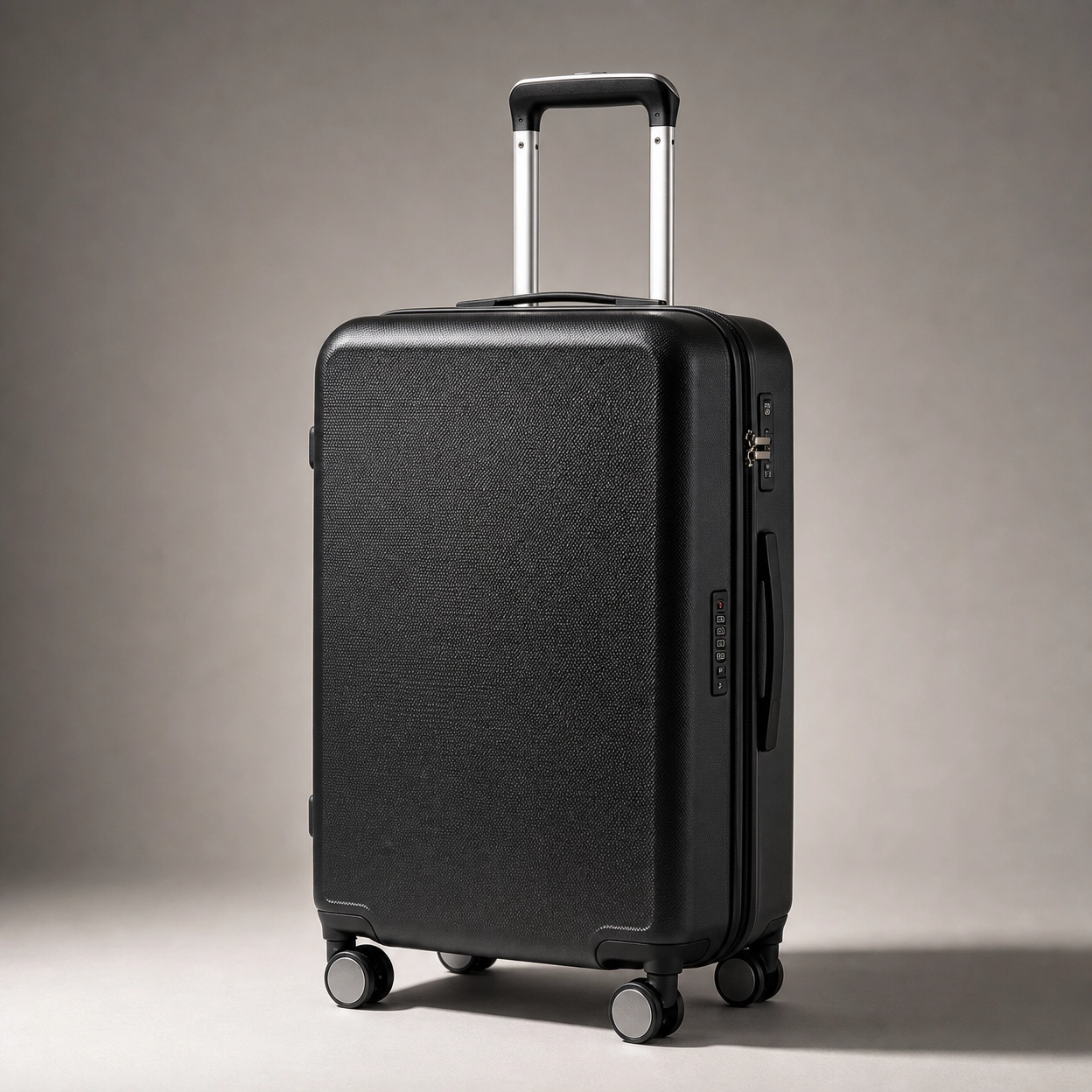 Premium Aluminum Frame Hard Shell Luggage, Silent Spinner Wheels, TSA Lock, Lightweight Business Travel Suitcase