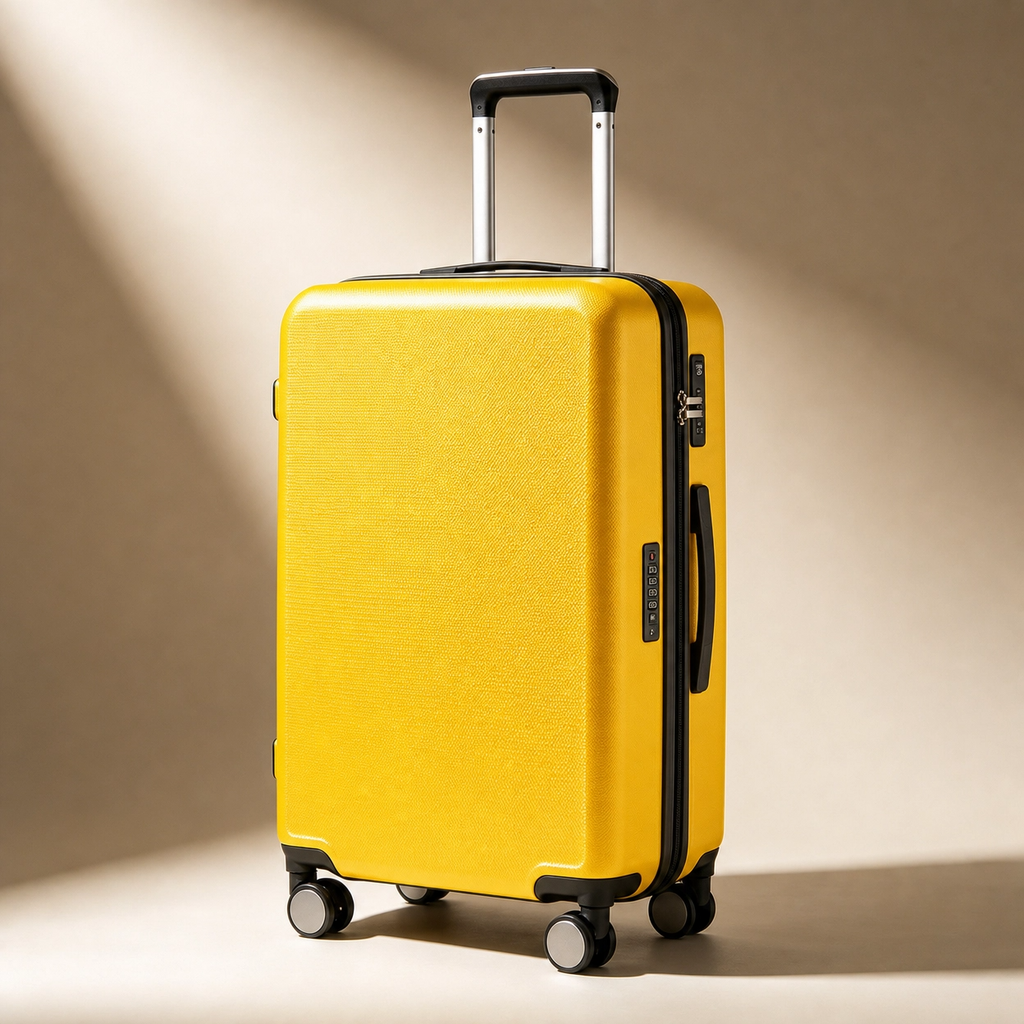 Premium Aluminum Frame Hard Shell Luggage, Silent Spinner Wheels, TSA Lock, Lightweight Business Travel Suitcase
