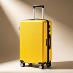 Premium Aluminum Frame Hard Shell Luggage, Silent Spinner Wheels, TSA Lock, Lightweight Business Travel Suitcase