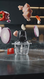 Greenlife 2L Electric Food Processor | Vegetable & Meat Grinder glass bowl