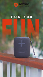 TAZATA FUN 100-60HZ-20KHZ Bluetooth Wireless Speaker With IPX7 Waterproof / TWS Pairing